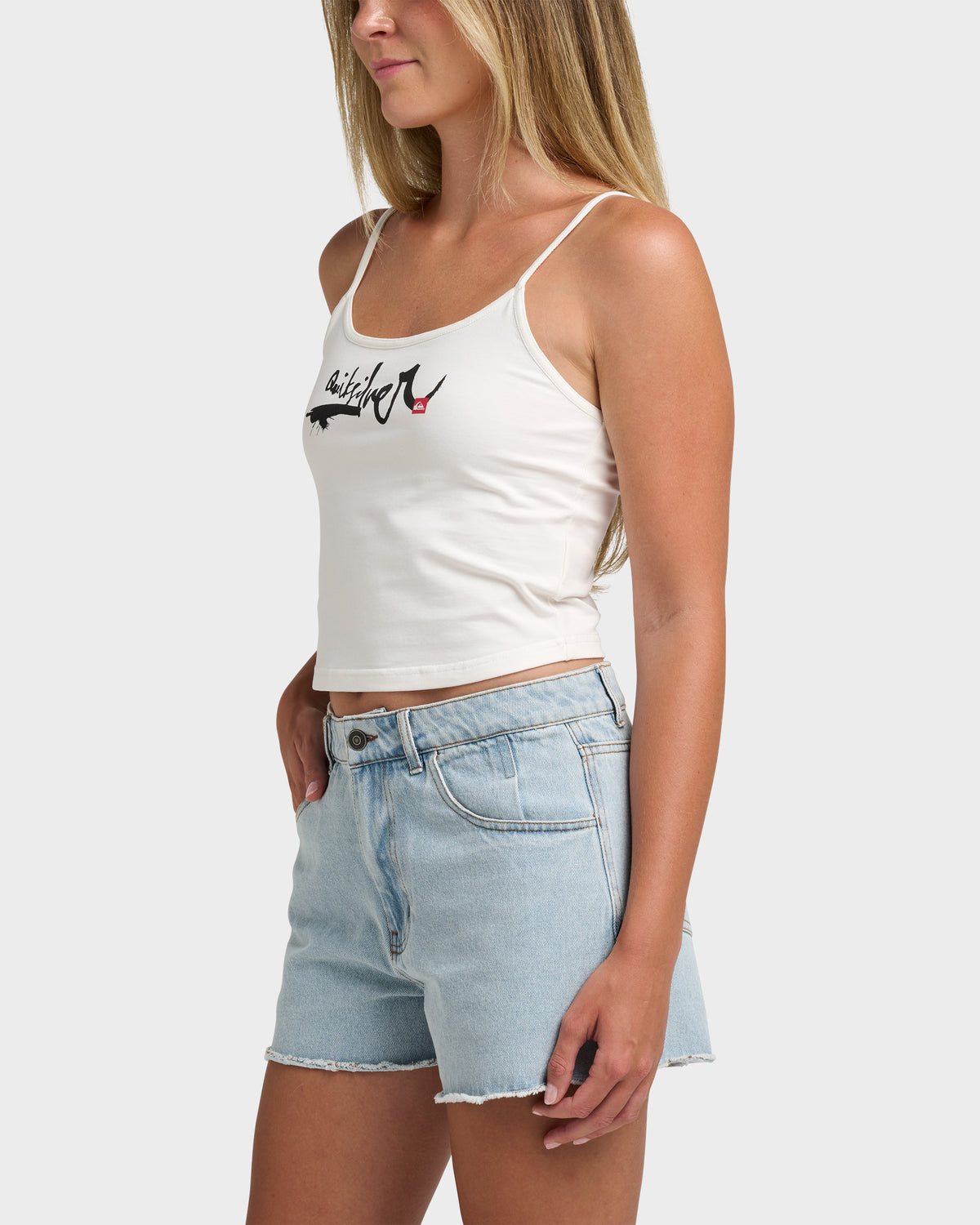 Quiksilver Script Cami Tank Top