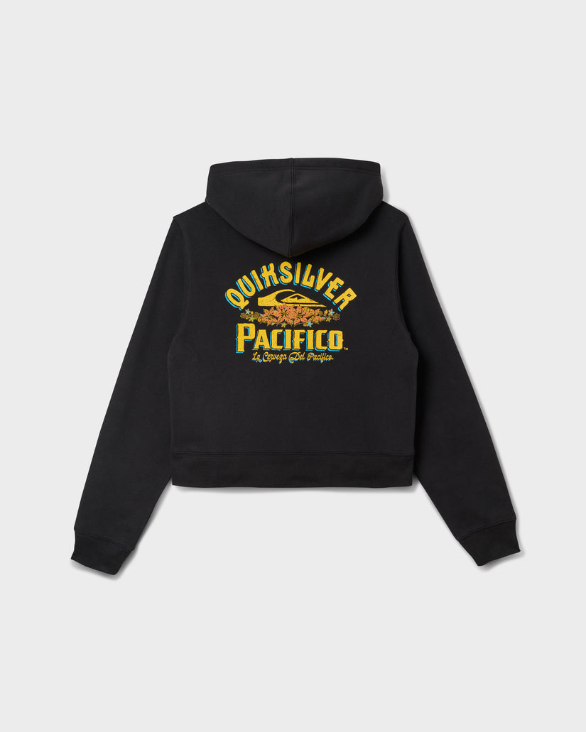 Quiksilver X Pacifico Signage Lockup Runaway Zip Hoodie