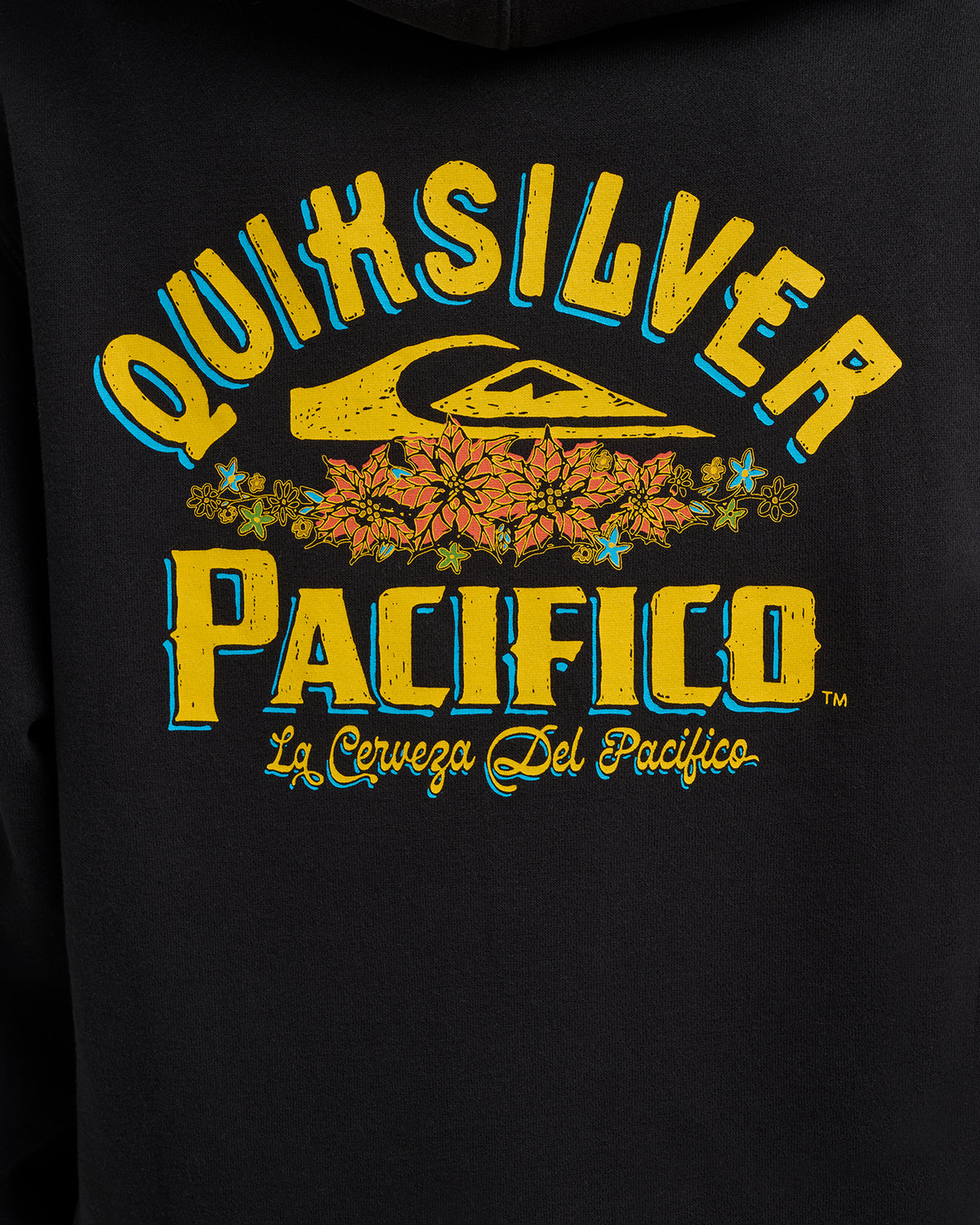 Quiksilver X Pacifico Signage Lockup Runaway Zip Hoodie