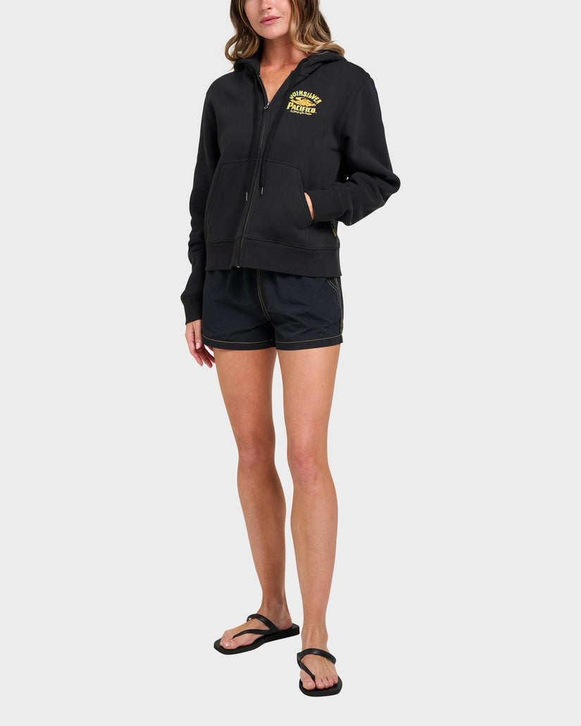 Quiksilver X Pacifico Signage Lockup Runaway Zip Hoodie