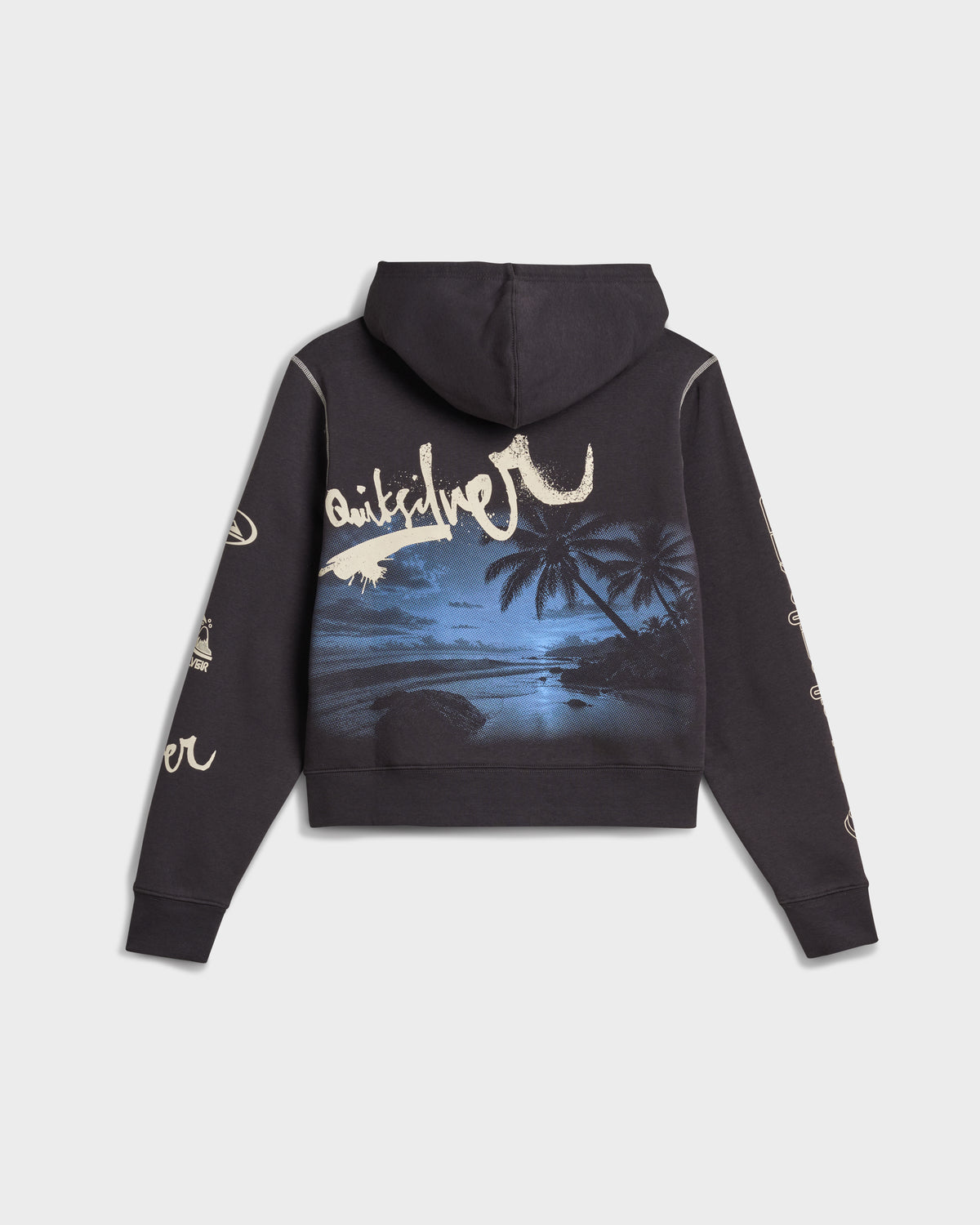 Multi Icon Hooded Sweatshirt