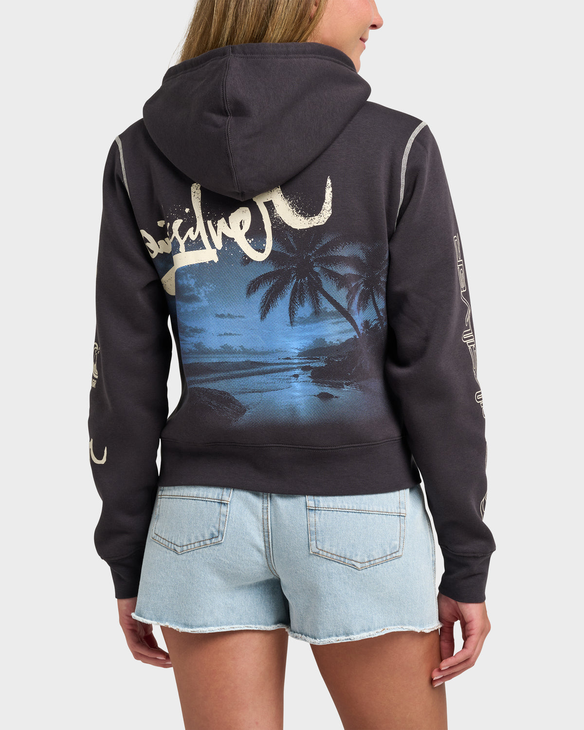 Multi Icon Hooded Sweatshirt