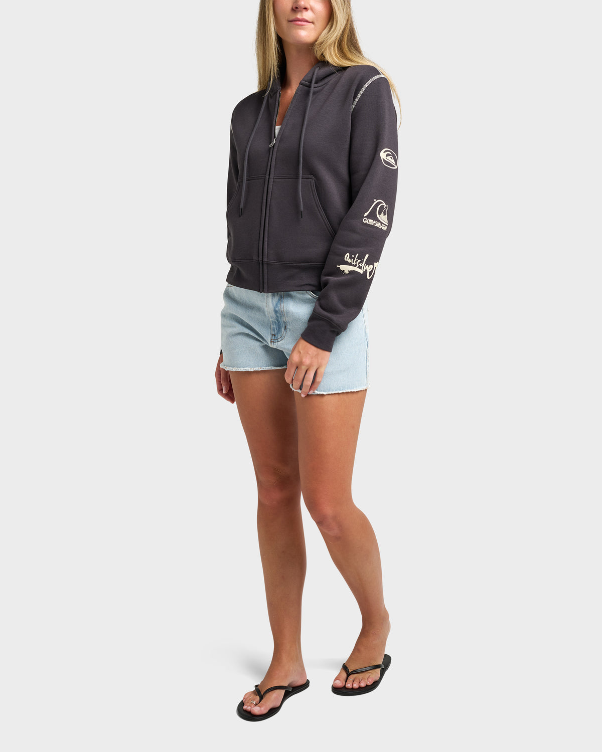 Multi Icon Hooded Sweatshirt