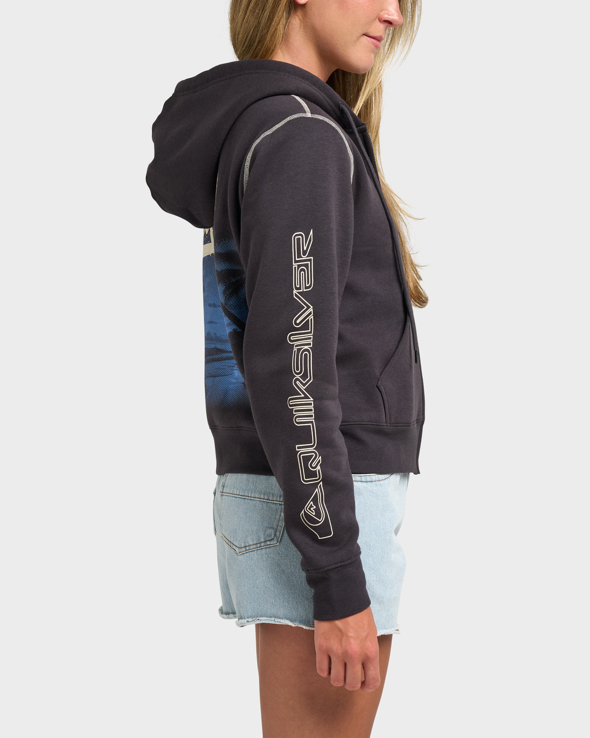 Multi Icon Hooded Sweatshirt