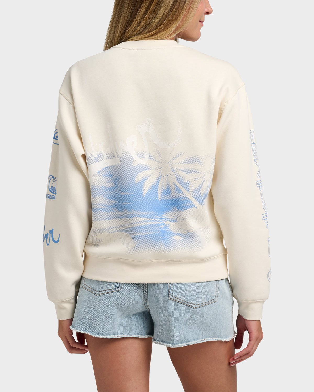 Multi Icon Crewneck Sweatshirt