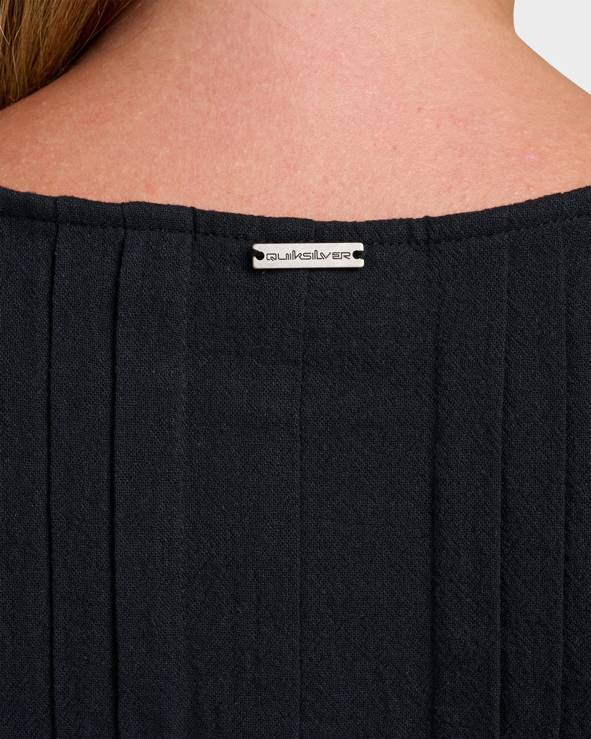 Clover Pleated Sleeveless Crop Top