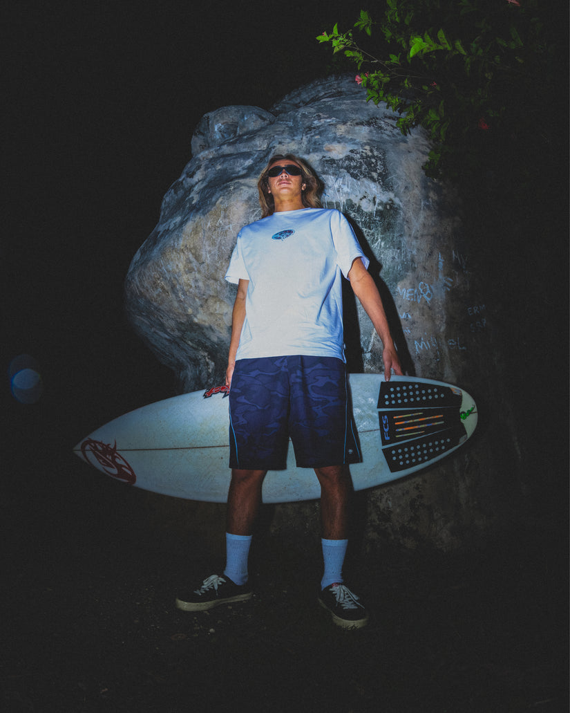 Chrome Thorn Mercury Short Sleeve Knit T-Shirt - White