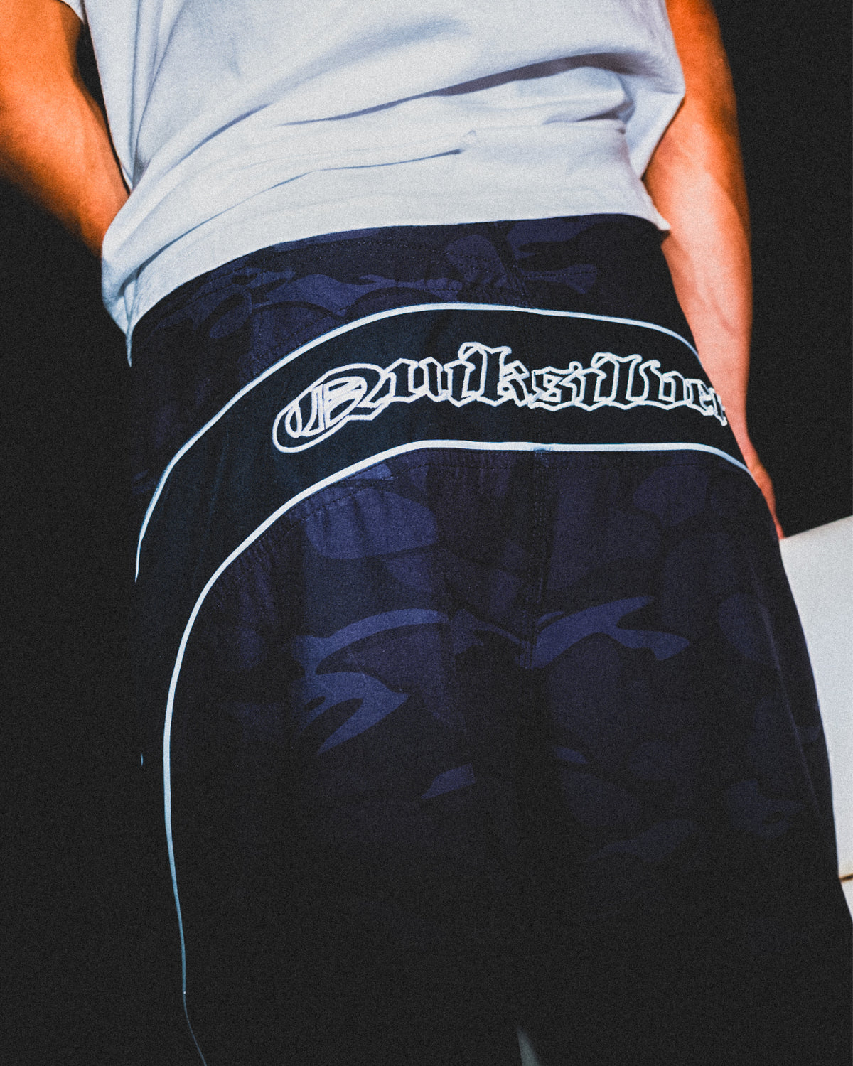 Mercury Gravity Print 21" Boardshorts - Anthracite