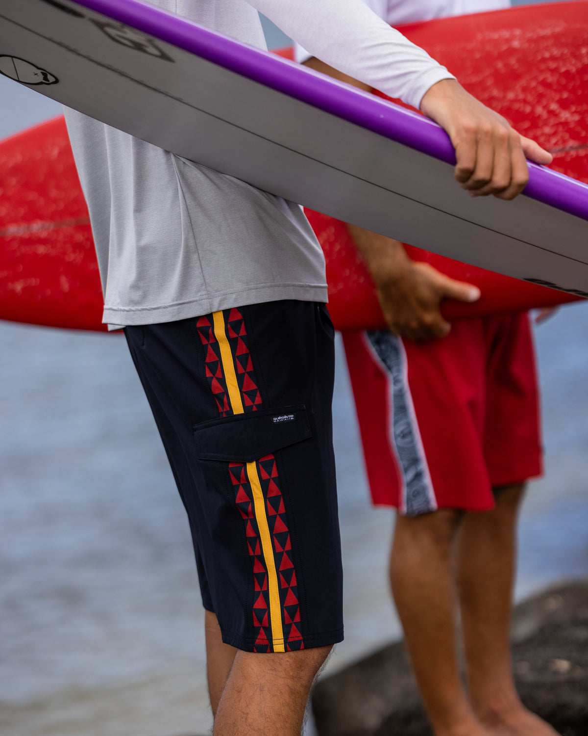 Hawaii Spearhead 20" Boardshorts - Black