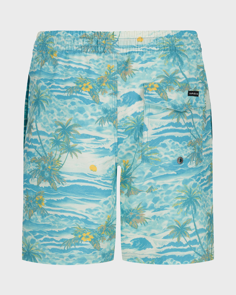 Boys Surfsilk Mix Volley Swim Trunks