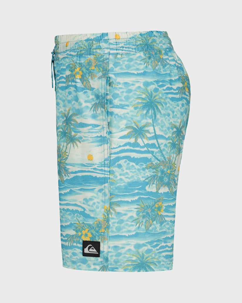 Boys Surfsilk Mix Volley Swim Trunks