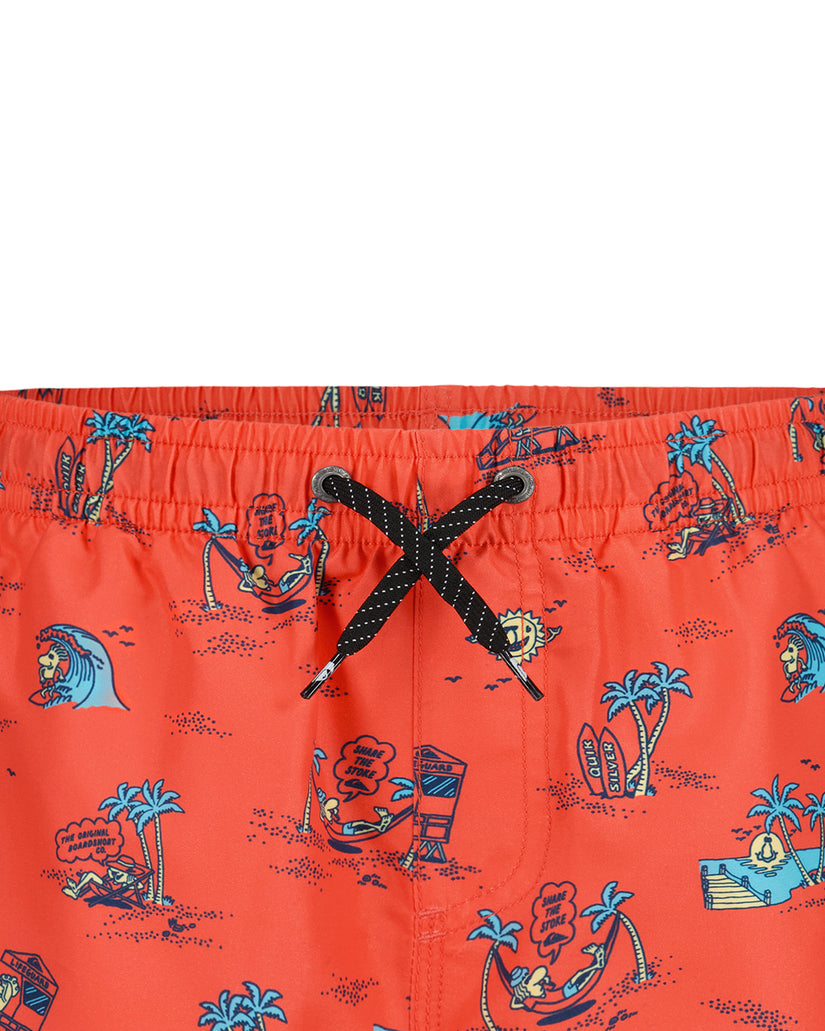 Little Boys Everyday Mix Volley Swim Trunks