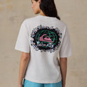 FAHERTY X QUIKSILVER GRAPHIC TEE - WHITE