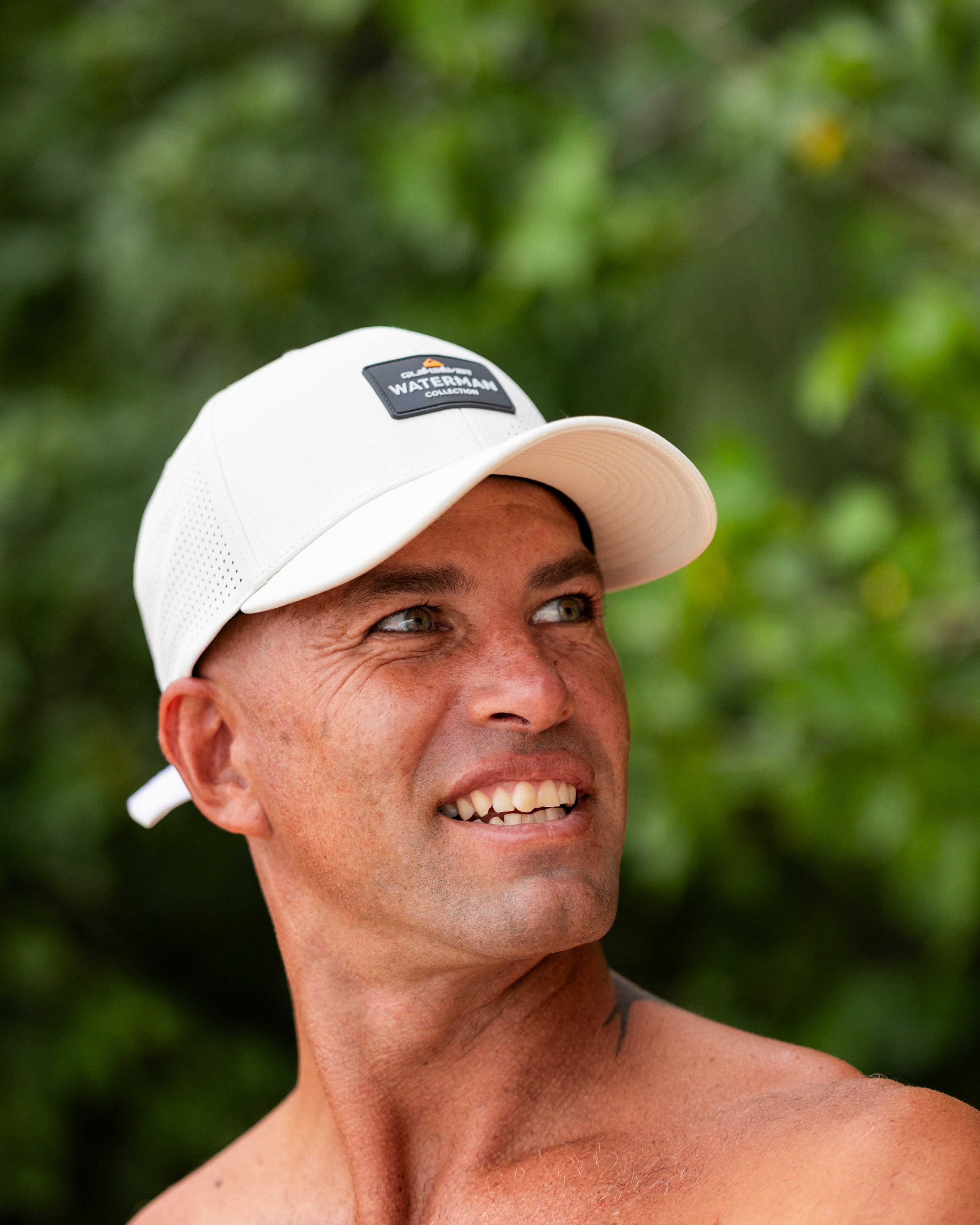 Waterman Perf Turf 2 Hat - Bone White | Quiksilver