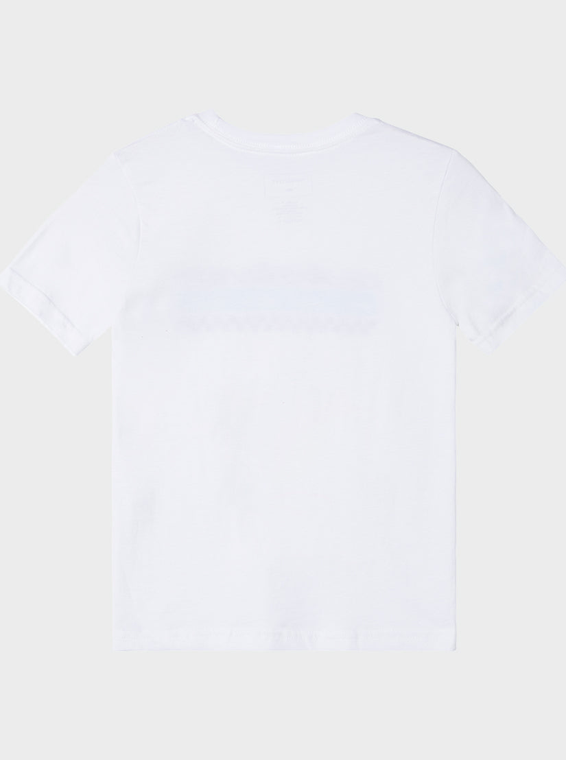 Boys 8-16 Omni Check Turn T-Shirt - White