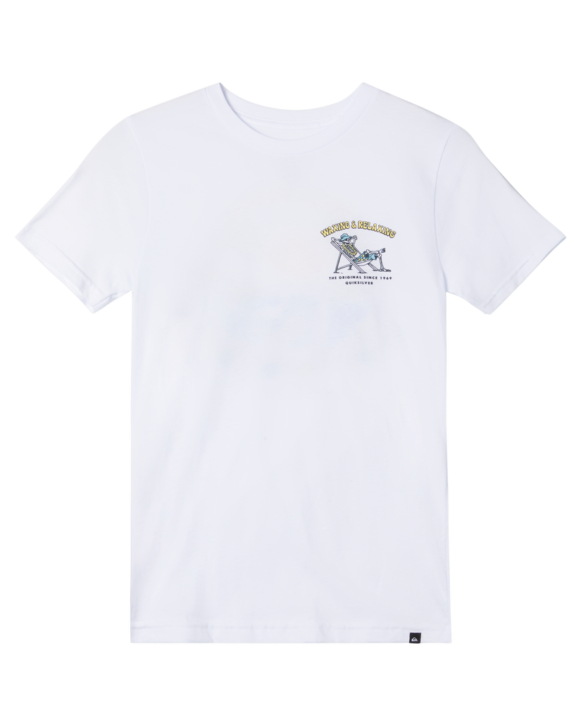 Boys 8-16 Wax And Relax T-Shirt - White