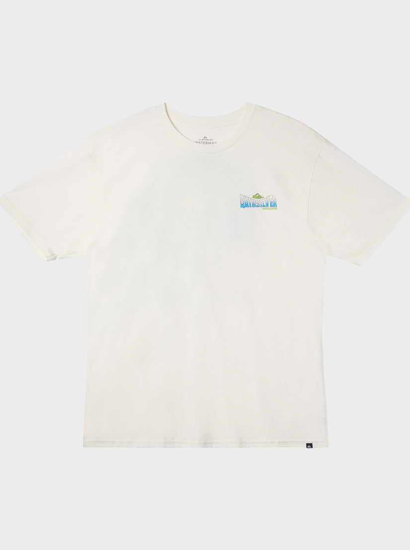 Waterman Fish Flow T-Shirt - Snow White