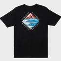 Waterman Cross Chop T-Shirt - Black