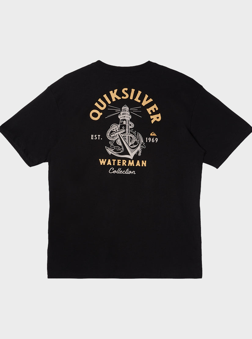 Waterman Anchors Away T-Shirt - Black