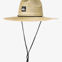 Pierside Straw Lifeguard Hat - Natural