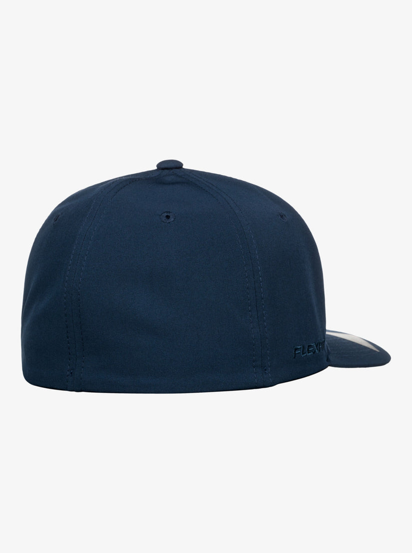 Amped Up Flexifit Hat Navy Blazer Quiksilver - Main Image