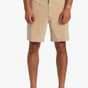 Union Heather Amphibian 20" Hybrid Shorts - Khaki