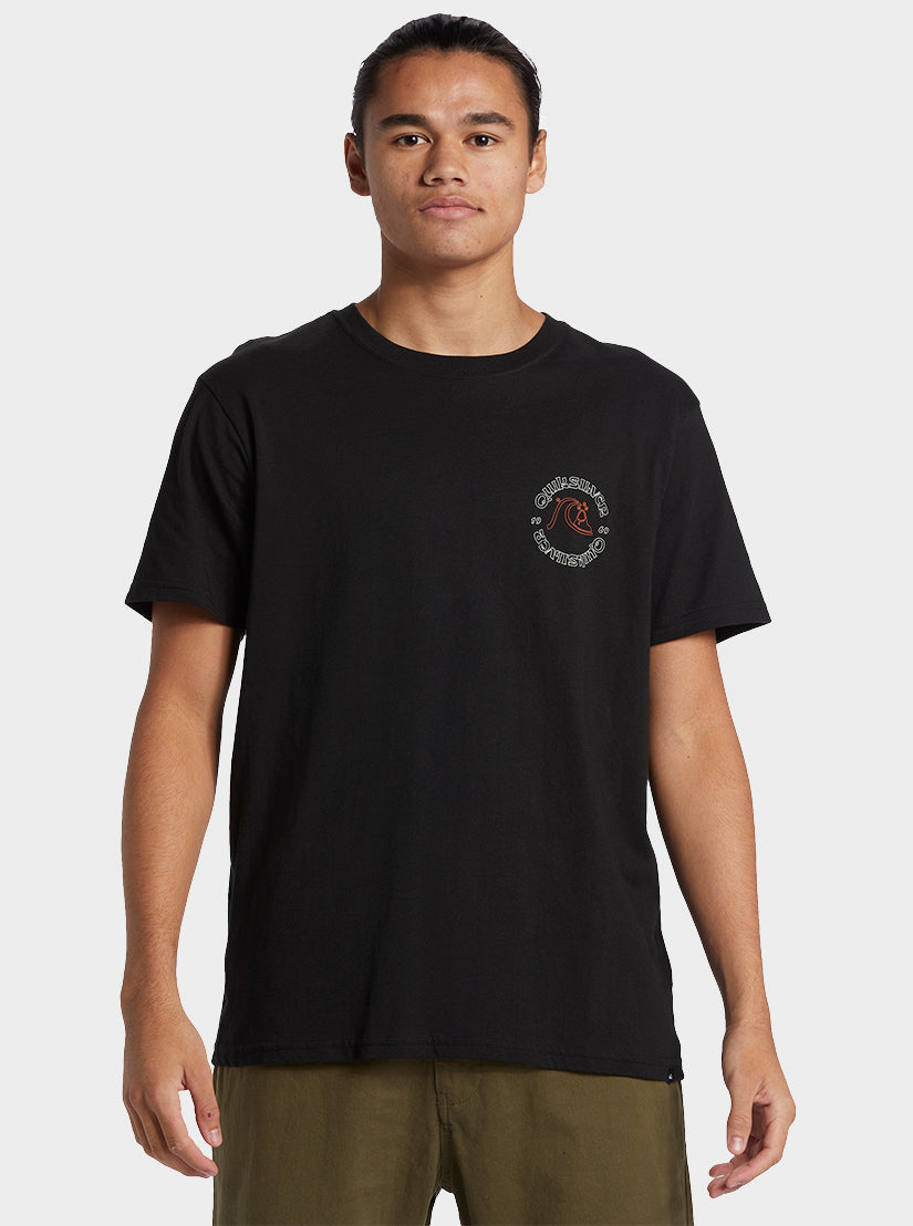 Bubble Outline T-Shirt - Black