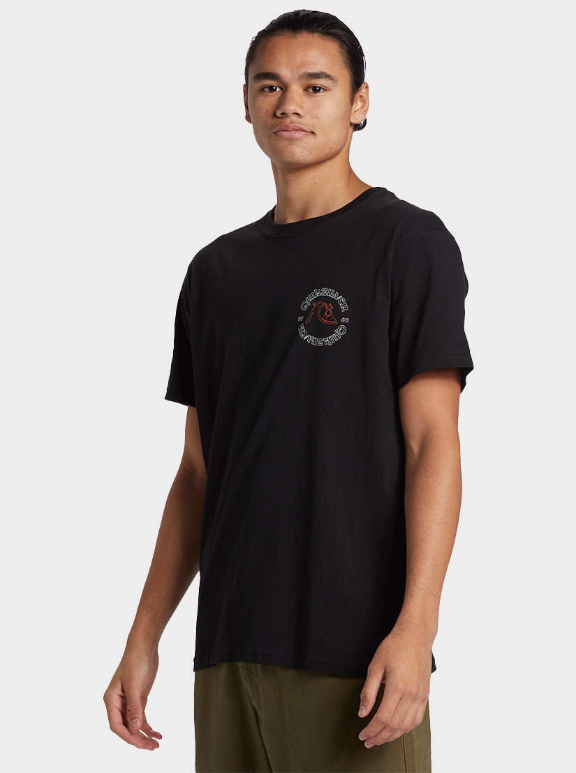 Bubble Outline T-Shirt - Black