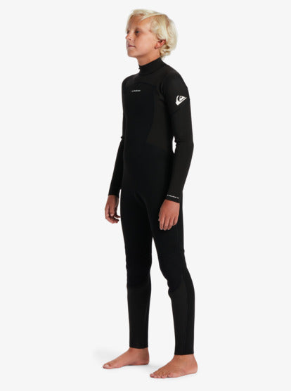 5/4/3 Prologue Boys Back Zip Wetsuit - Black | Quiksilver