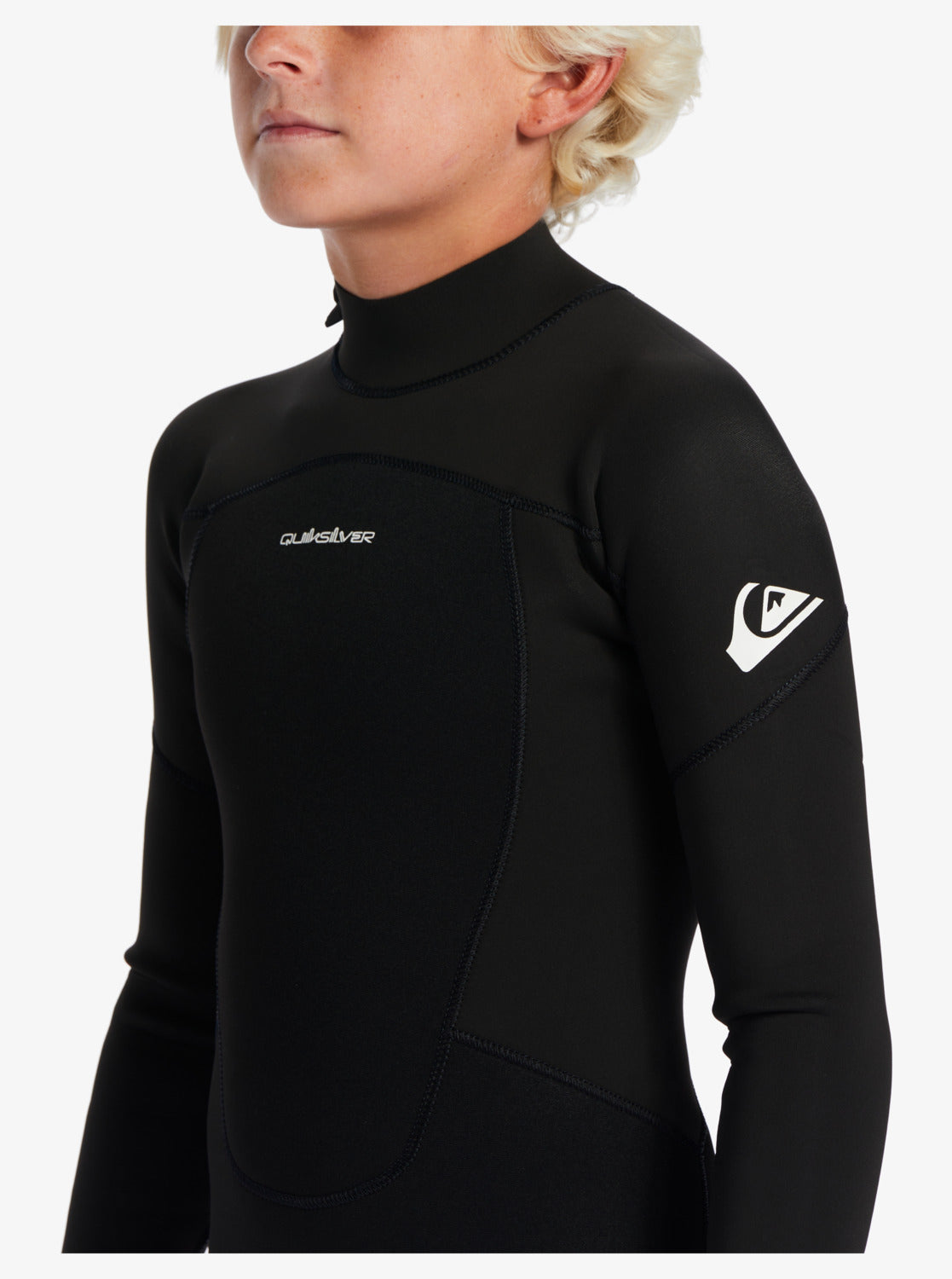5/4/3 Prologue Boys Back Zip Wetsuit - Black | Quiksilver