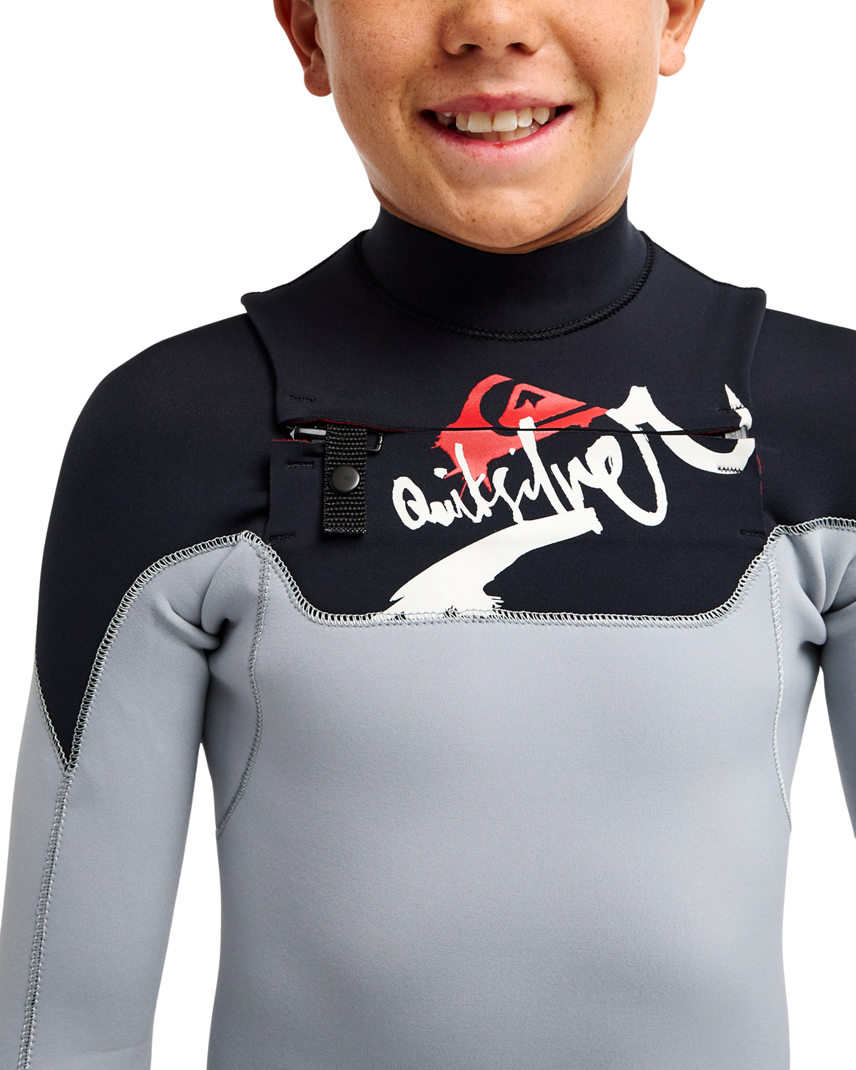Boys Young Guns 3/2 mm Front Zip GBS Long Sleeve Full Wetsuit