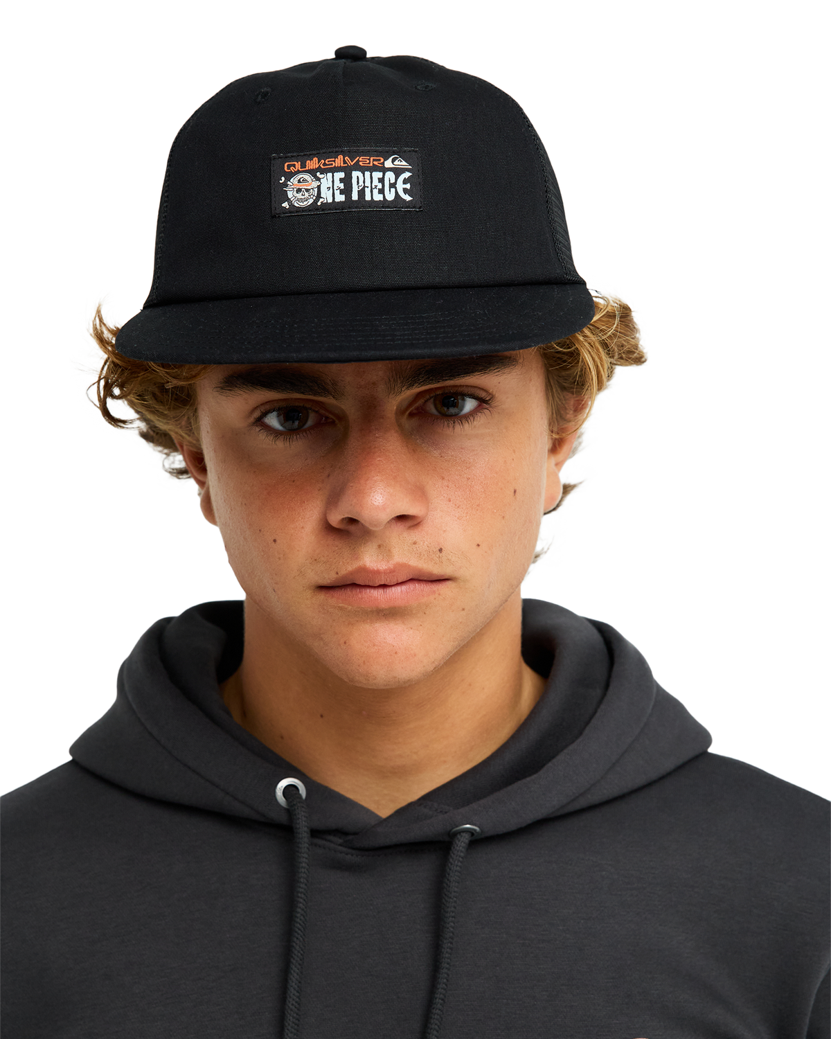 One Piece Drifter Trucker Cap - Black