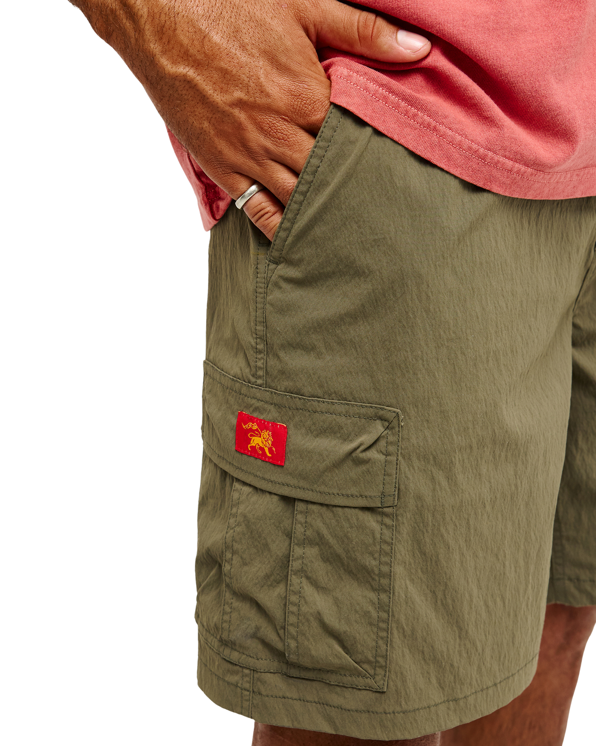 Bob Marley Cyclone Cargo Hybrid Short - Grape Leaf