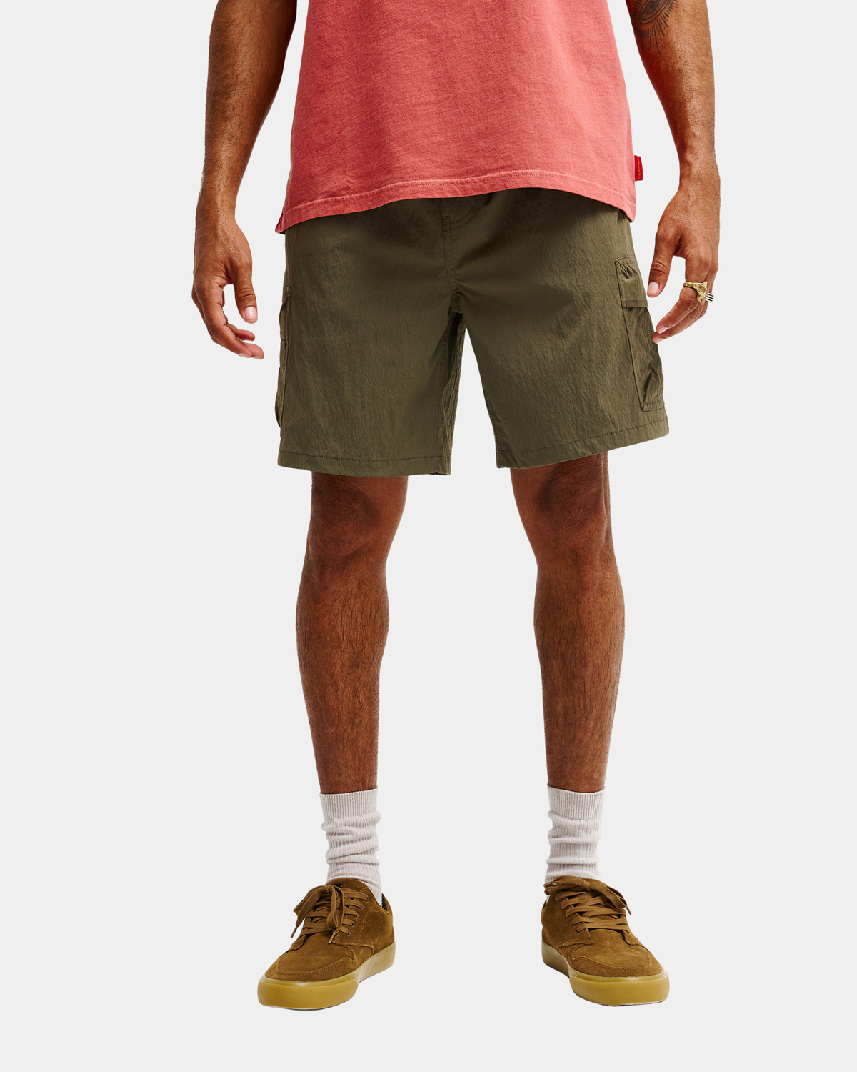 Bob Marley Cyclone Cargo Hybrid Short - Grape Leaf