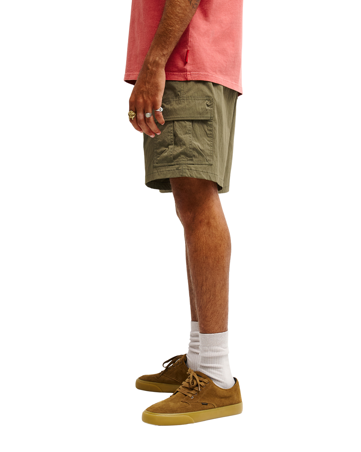 Bob Marley Cyclone Cargo Hybrid Short - Grape Leaf
