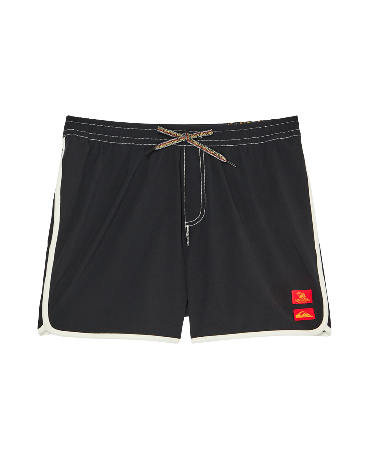 Bob Marley Scallop 16" Swim Trunks - Black