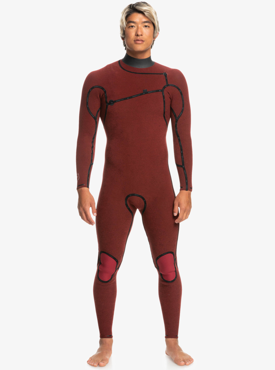 3/2mm Highline Chest Zip Wetsuit - Black BLACK 2