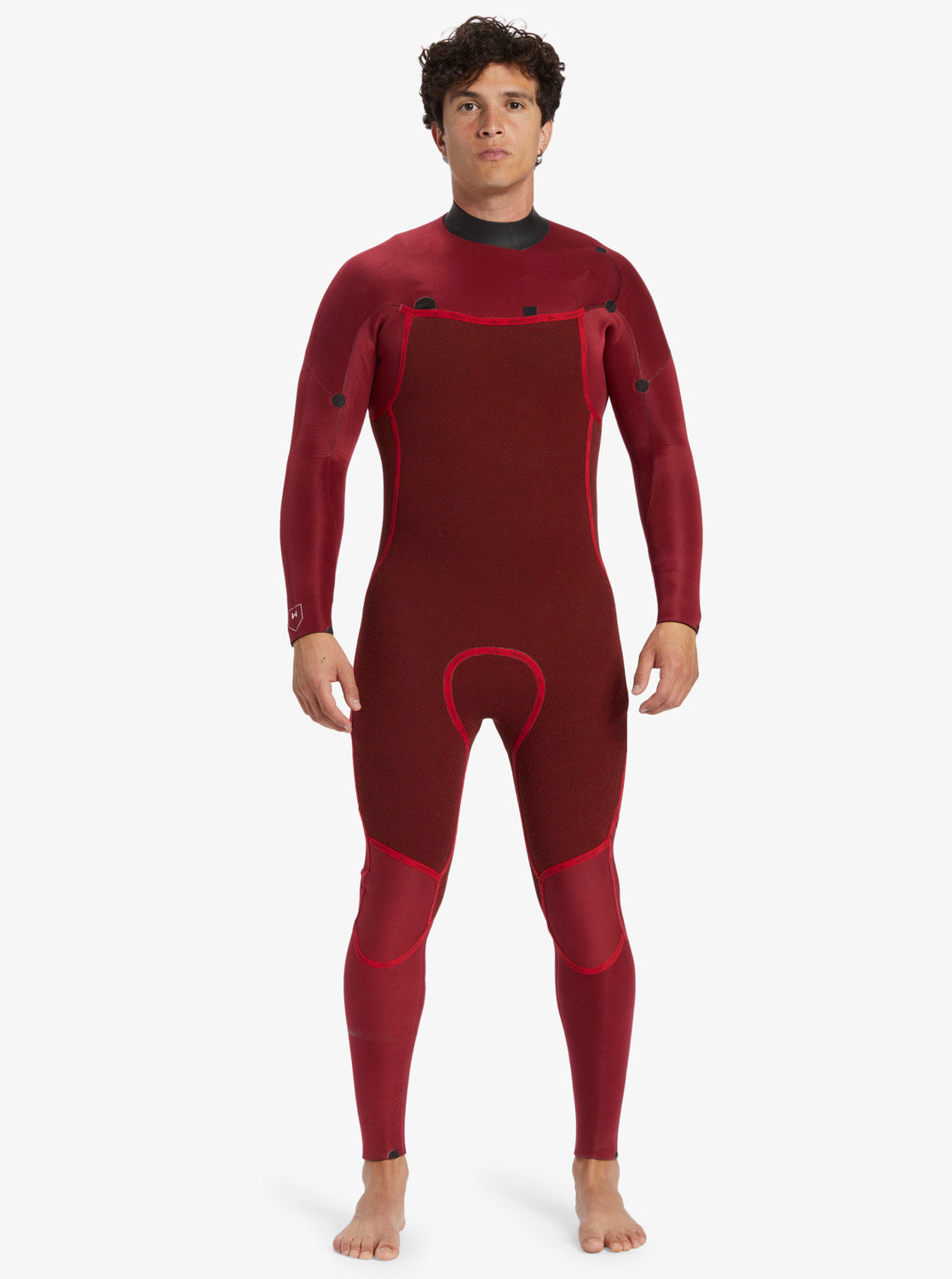 3/2mm Everyday Sessions Chest Zip Wetsuit - Black BLACK 2