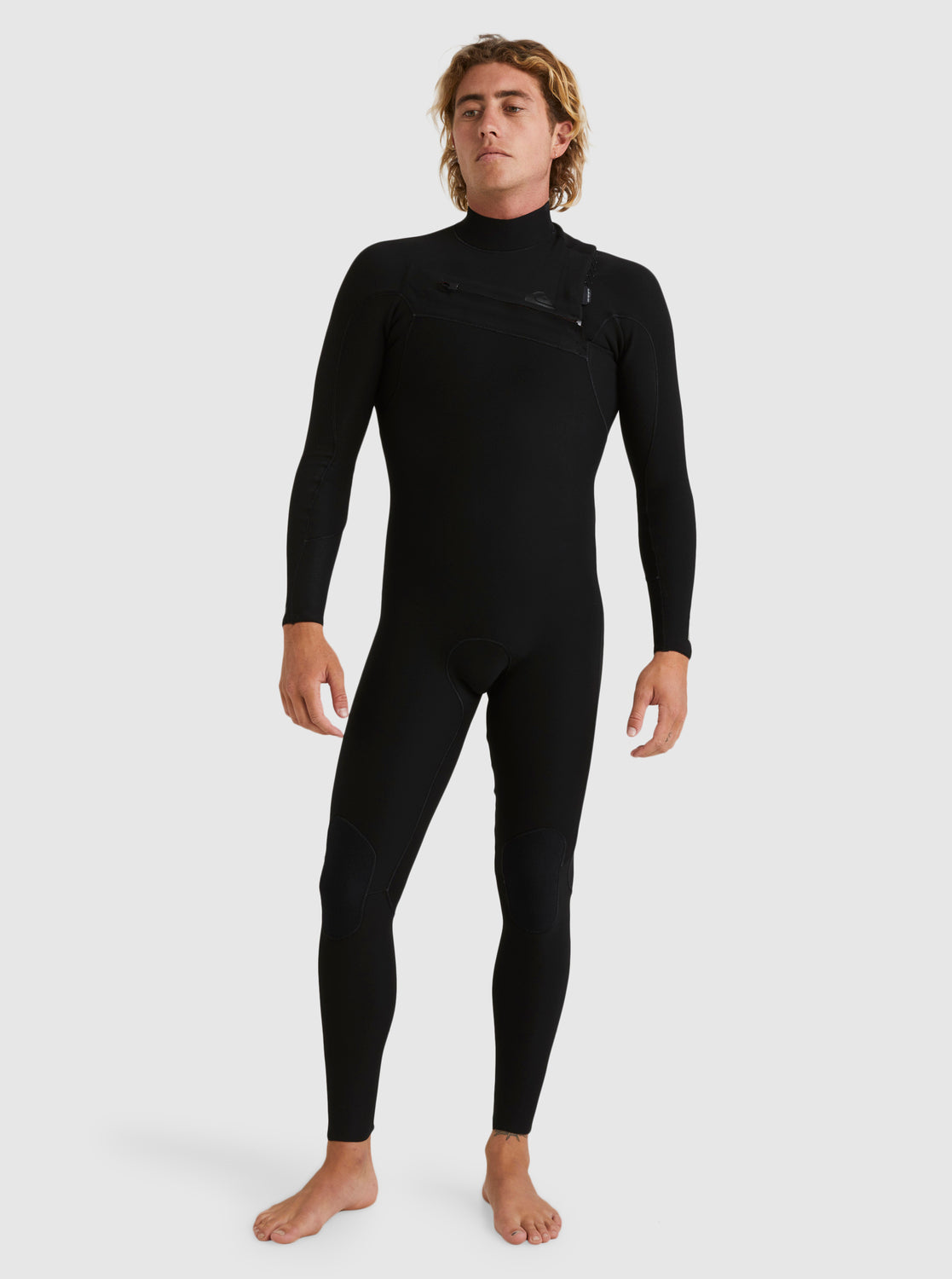 3/2mm Highline Chest Zip Wetsuit - Black BLACK 5