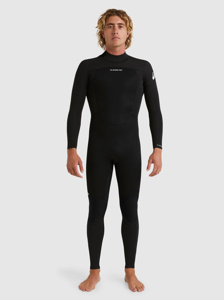 4/3mm Prologue GBS Back Zip Wetsuit - Black | Quiksilver