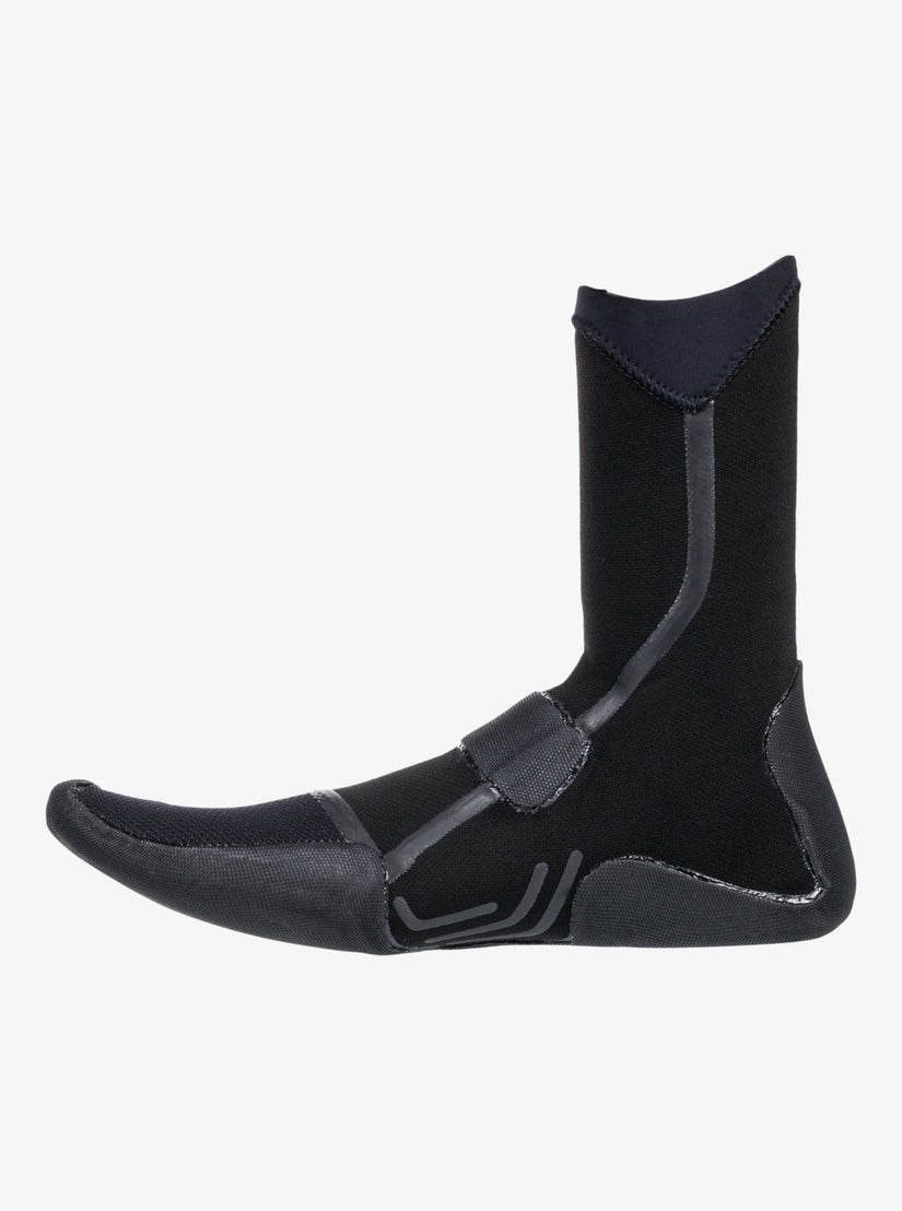 3mm Marathon Sessions Split Toe Wetsuit Boots - Black BLACK 3