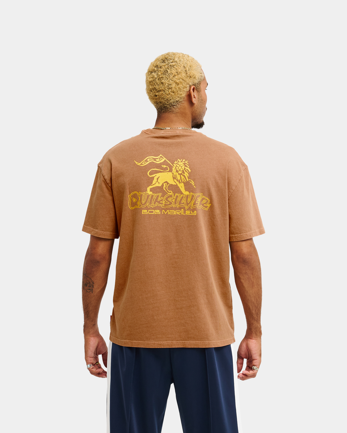 Bob Marley Zion Short Sleeve T-Shirt - Rawhide