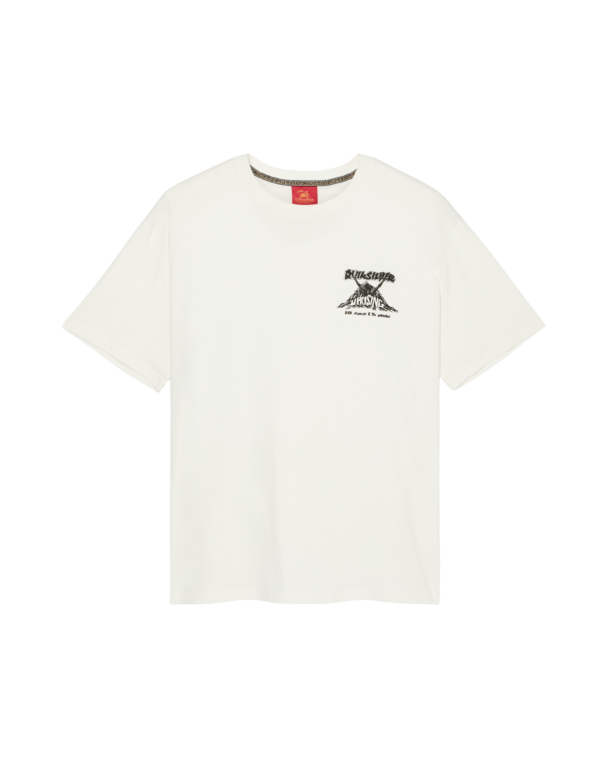 Bob Marley Uprising Short Sleeve T-Shirt - Snow White