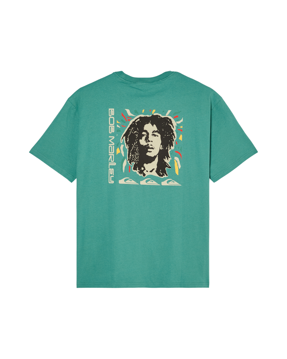 Bob Marley Warhead Short Sleeve T-Shirt - Jade Stone