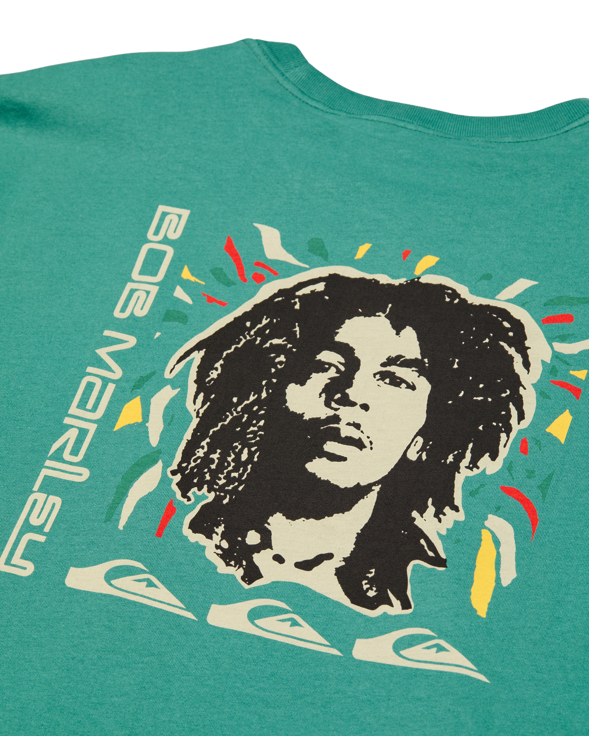 Bob Marley Warhead Short Sleeve T-Shirt - Jade Stone