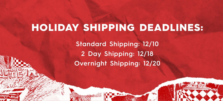 quiksilver holiday shipping deadlines