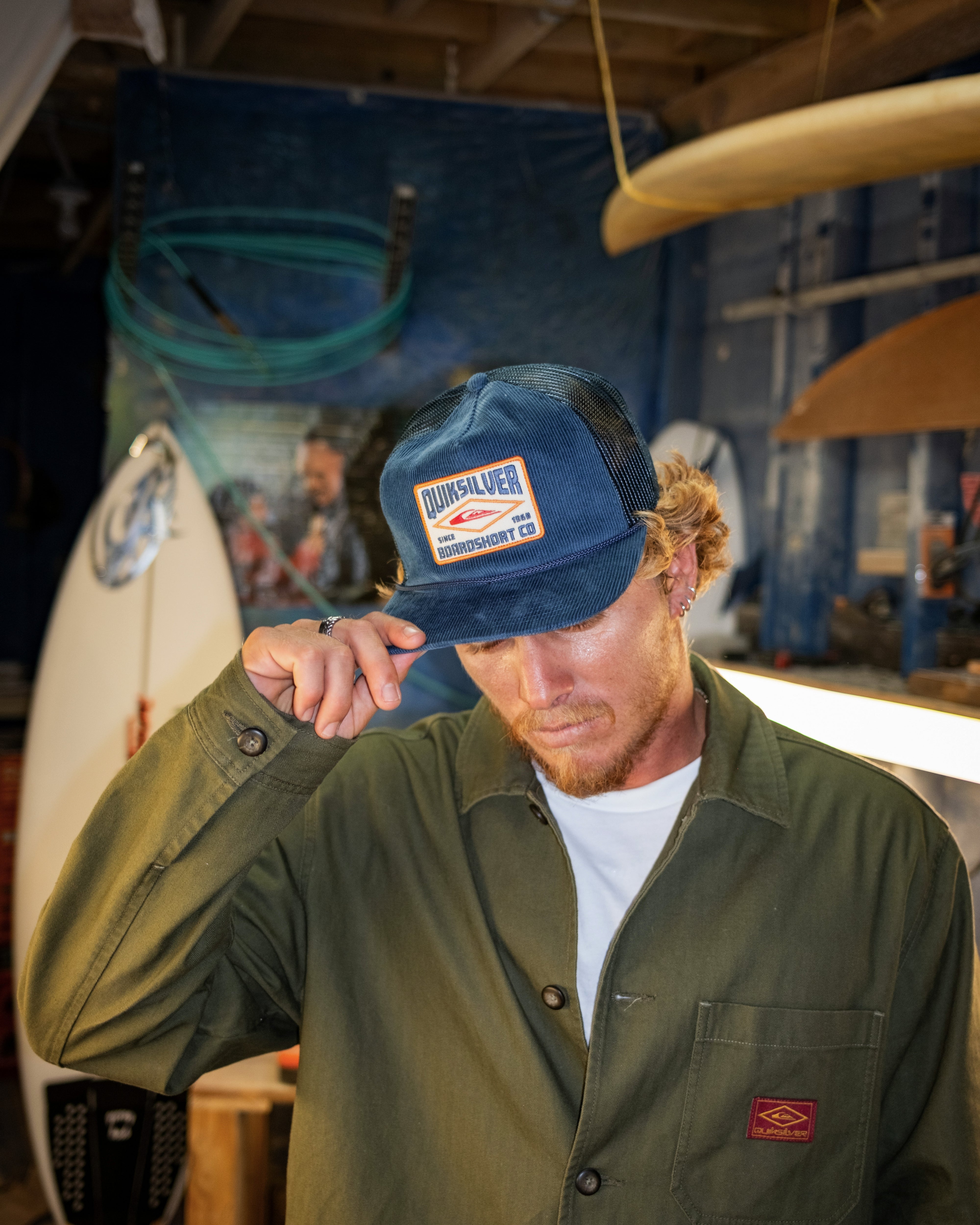 Beginning Snapback Hat - Quiet Harbor | Quiksilver