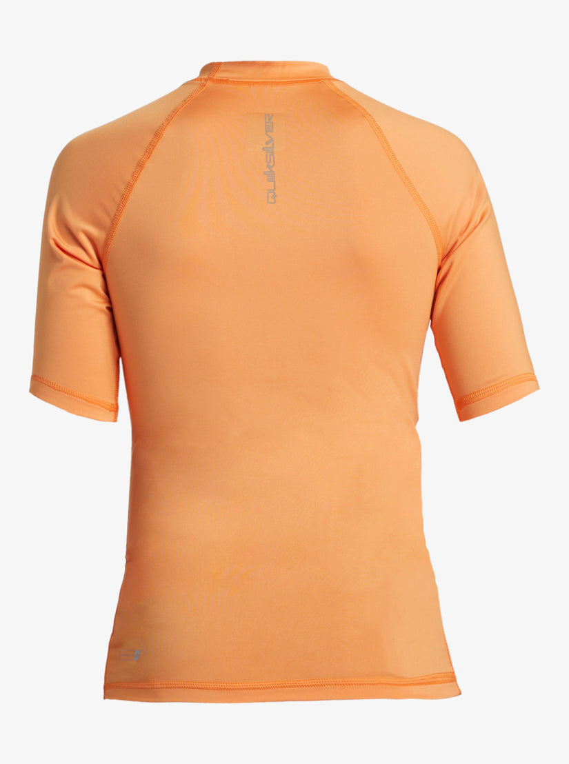 Boys 8-16 Everyday UPF 50 Short Sleeve Rashguard - Tangerine