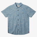 Boys 8-16 Hawaii Flow Short Sleeve Shirt - Blue Shadow