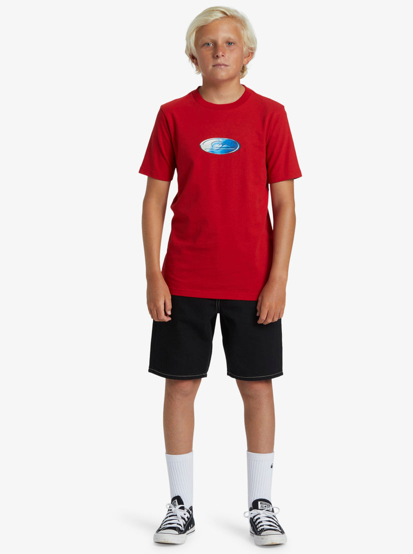 Boys 8-16 N.A.R Short Sleeve T-Shirt - Salsa